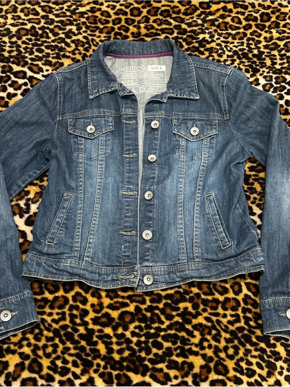Merona Women's Blue Denim Jacket